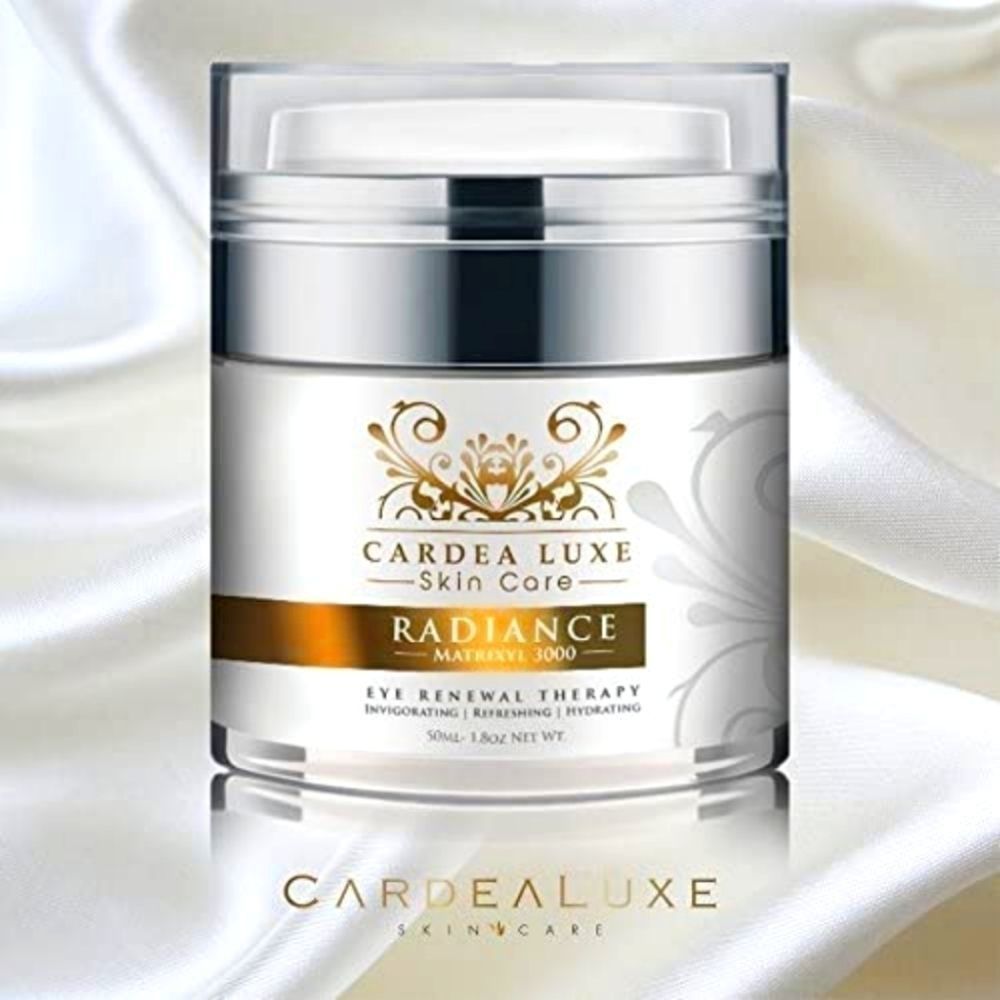 Cardea Luxe skin care. Radiance -Matrixyl 3000- Eye renewal therapy.